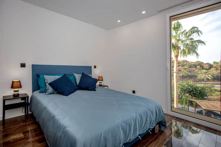 Bedroom #2 - Second Floor
Queen Bed
Offers a Beautiful View of the Hills
