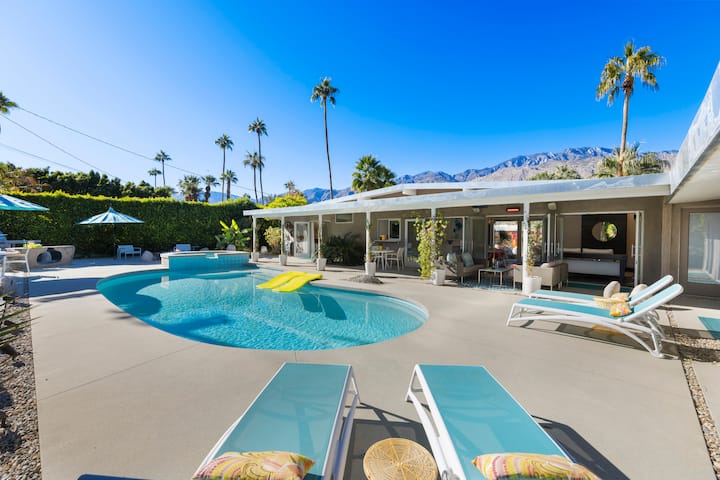 Sunset Glamour - Enchanting Luxury Zen Retreat - Palm Springs, CA