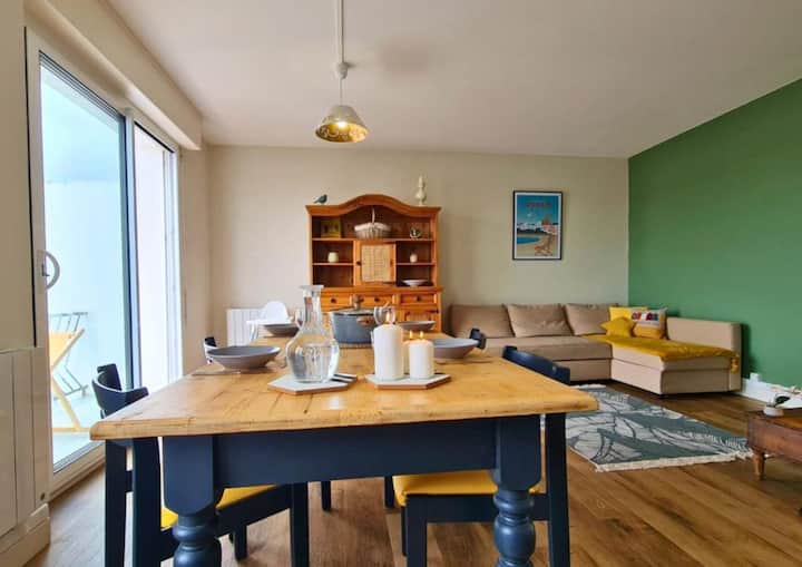 Appartement Centre Plage Vue Mer Balcon - Royan