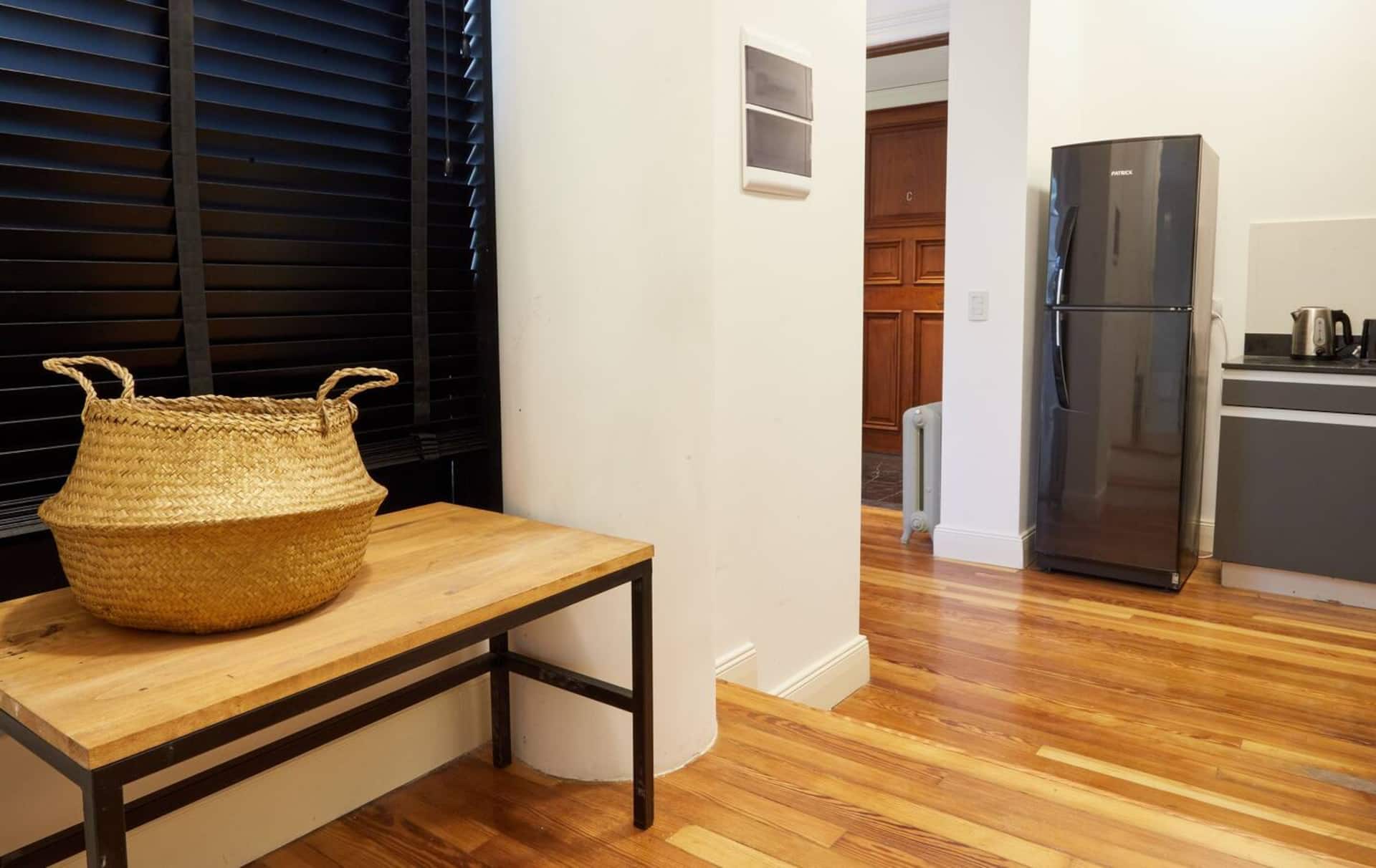 Kitnet em Recoleta com área de lavanderia