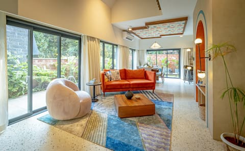 Villa Zaia - 10 mins from Thalassa & Vagator Beach