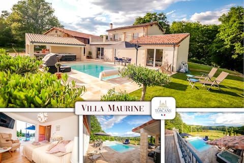 Villa Maurine - Pool & Spa & Fitness
