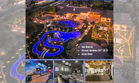 Stallion Estate Lazy River, Bowling & Theater