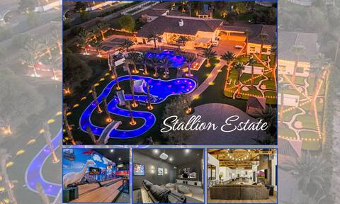 Stallion Estate Lazy River, Bowling & Theater