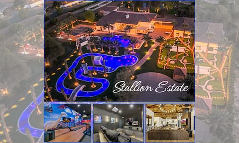 Stallion Estate Lazy River, Bowling & Theater