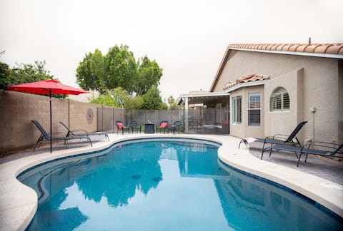 Successful Airbnb property: Bright, Fun Game Home for Friends & Family in Mesa in Mesa