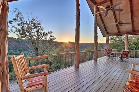 Mountain View Hideaway w/ Outdoor Fireplace!