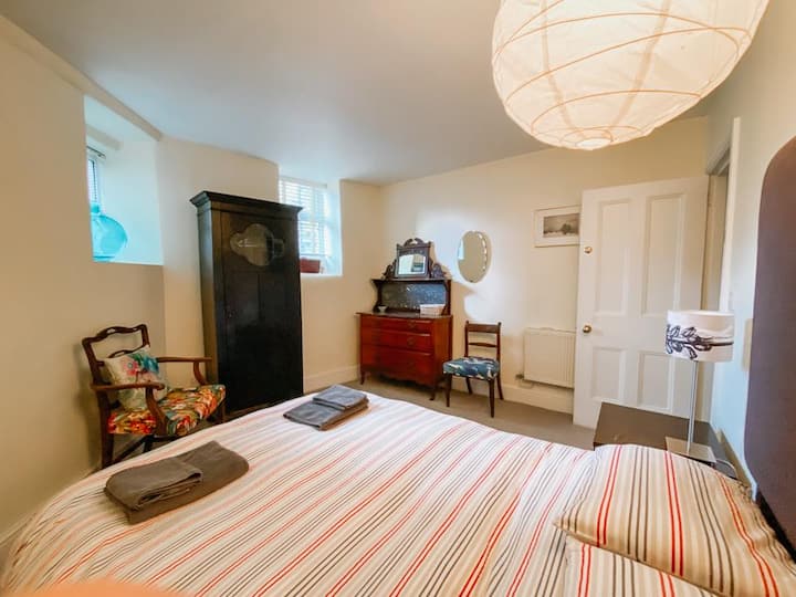 Bedroom two with double bed.
