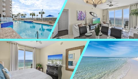 Popular Airbnb listing: Majestic Sun A702*Gulf Views*Heated Pools&Hot Tubs in Miramar Beach