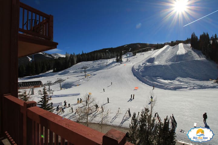 4th Floor Copper Mountain Condo W/ Fabulous Views Of The Superpipe, Convenient Ski Lift Access - Copper Mountain, CO