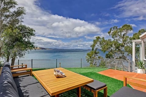 Sandy Bay Beachfront Oasis direct beach access
