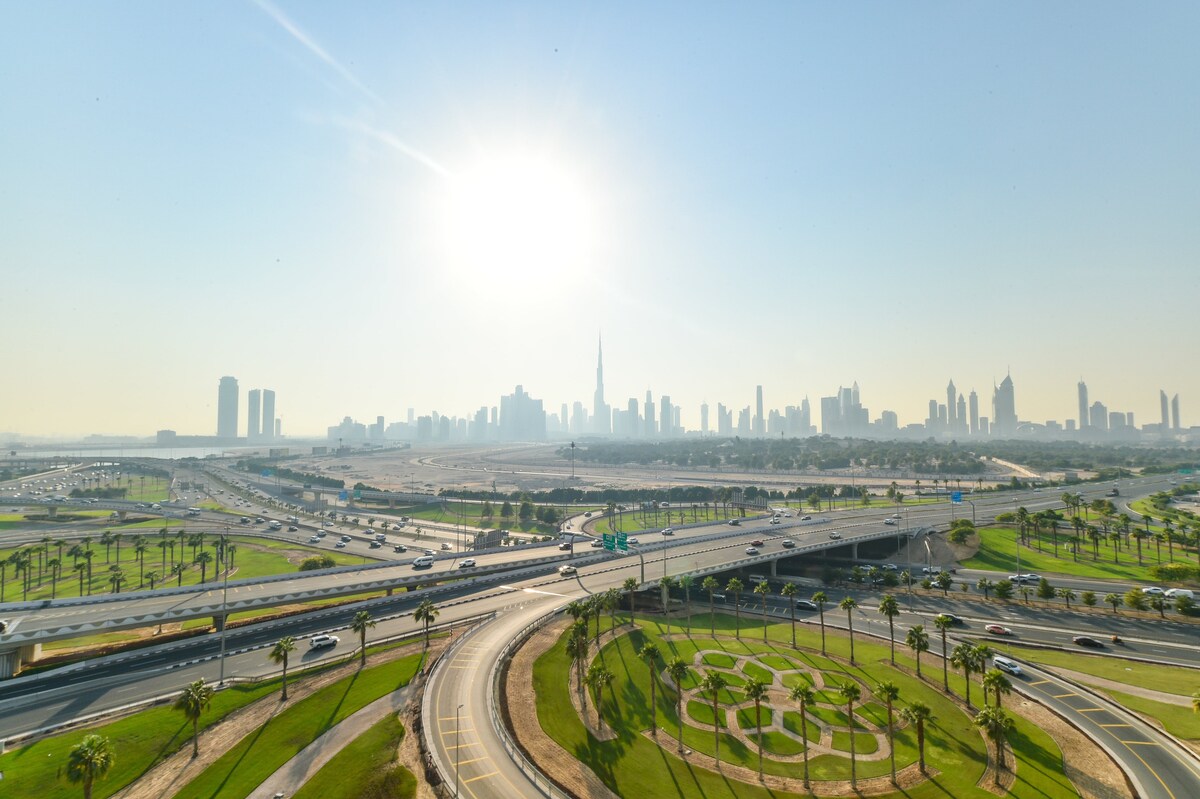Top performing Airbnb: Burj Khalifa View Studio in Jeddaf in Al Jadaf