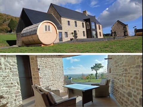 Maison des Bruyères 25 people: Jacuzzi, baby pool table