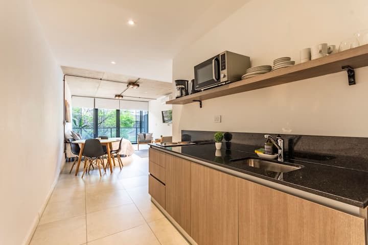 Новая лофт-квартира с 1 спальней в Constitución