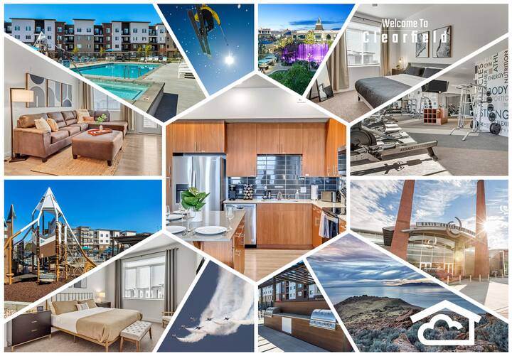 Brand New Apt Gigabit YearRound Pool Apartments for