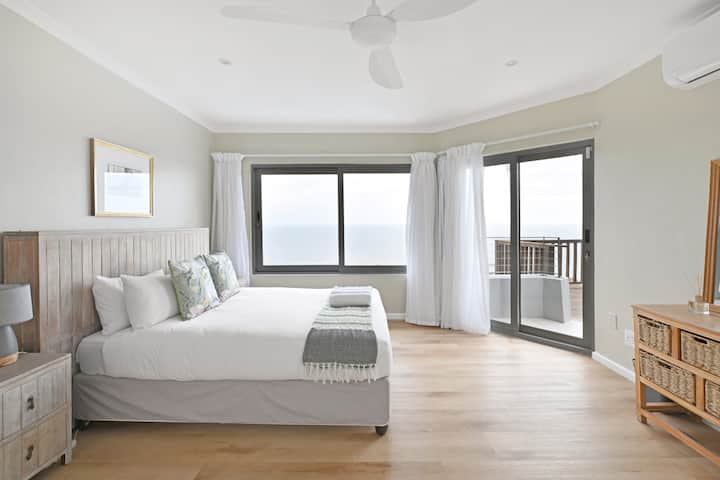 Master bedroom with great natural light