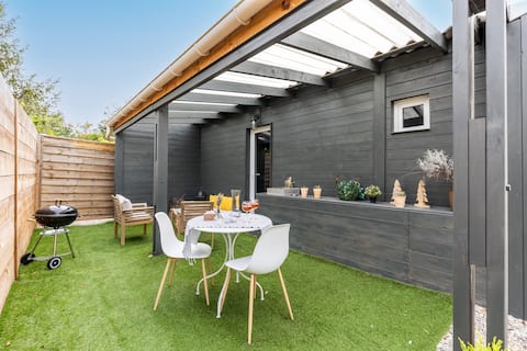 Wellness cottage, sauna and spa
