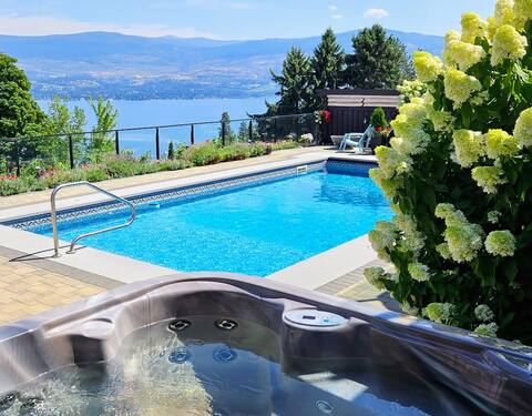 Sunning Lake View with Pool (snl), HotTub Bnb
