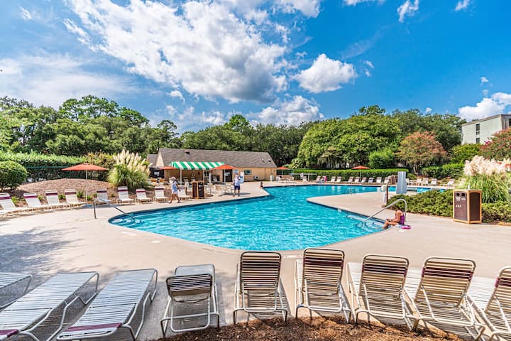 Sea Pines 3br | Loft, Deck, Bike To Beach, Bbq - Hilton Head Island, SC