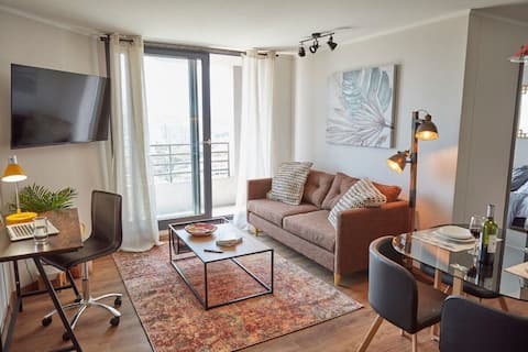 Big flat/Private parking/new/great view