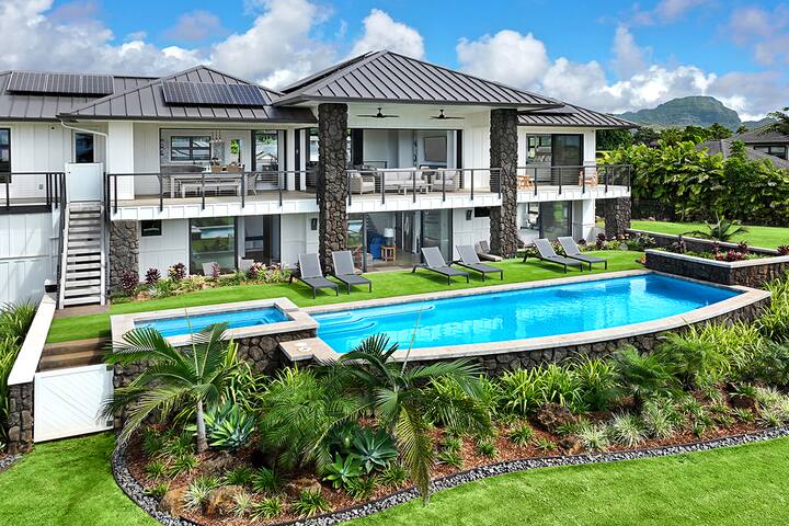 Hale Kahili: 8BR Ocean View Estate w/Pools+Spa! gallery image 2