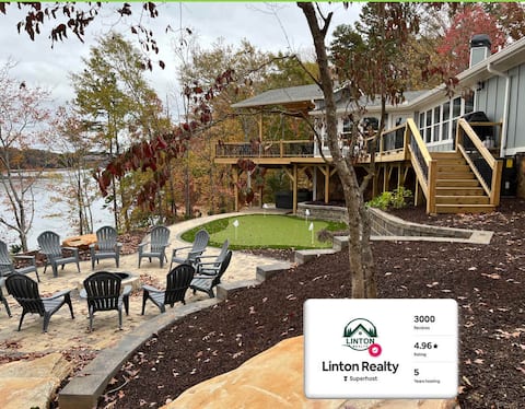 Hardystone LakeHouse Hot Tub & Double Decker Dock!