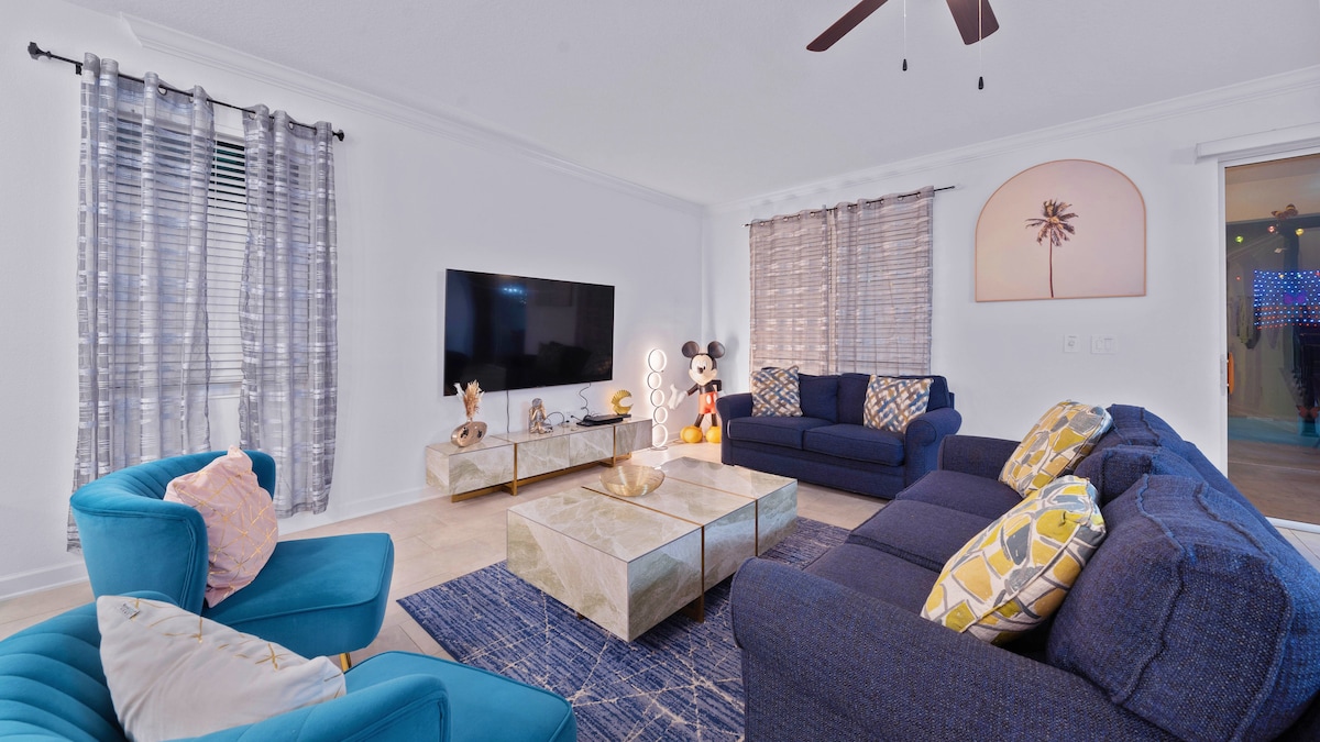Successful Airbnb property: Luxury Themed Villa 9 BR | Close to Disney in Kissimmee