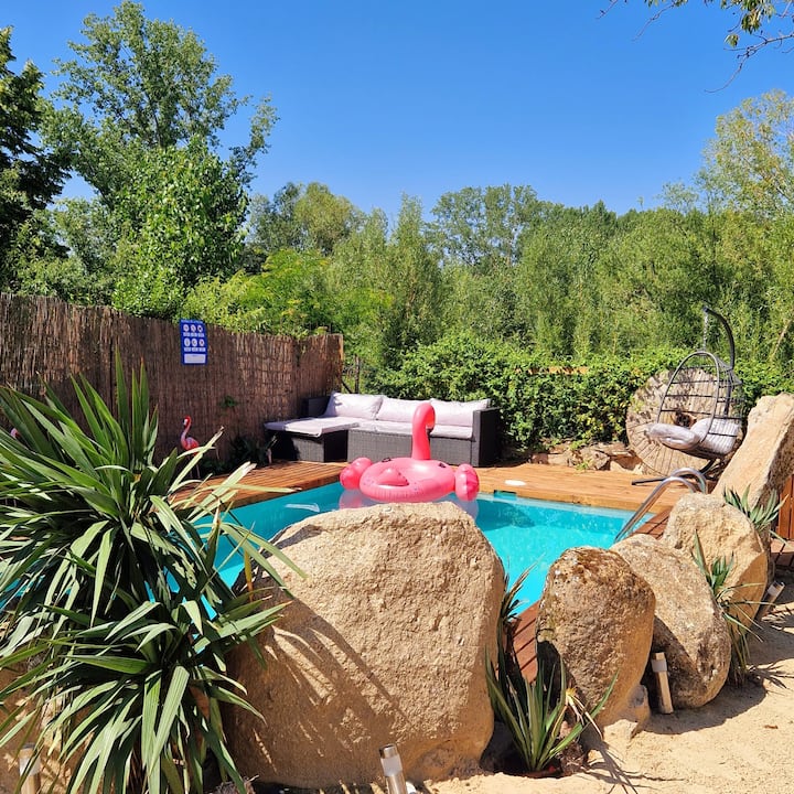 Oasis Beach 18 Pers (Piscina Interior Climatizada) - Spanien
