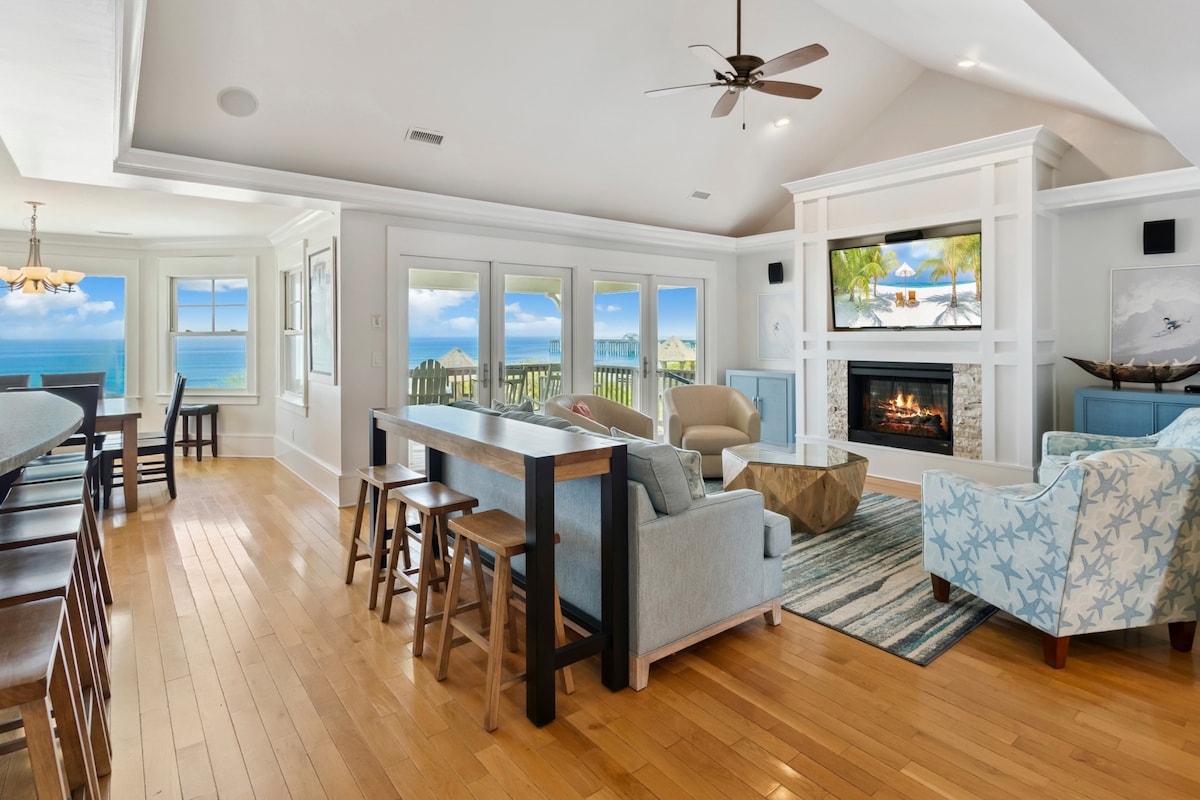 Seaside Oasis *8 Bedrm *Oceanfront *Elevator *Pool