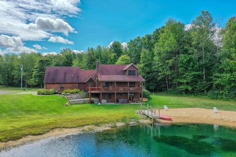 11 Acre Woods - fishing/swimming pond - hot tub