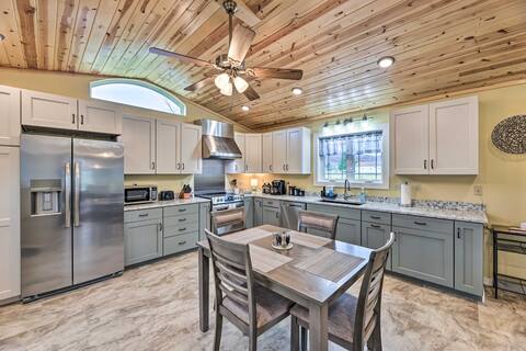 Modern Marlinton Home w/ Hot Tub & Mtn Views!