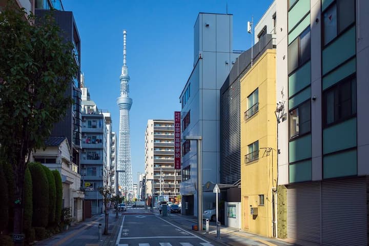 1f Facing Skdytree/6min Stn/direct Nrt&hnd&disney - Ueno