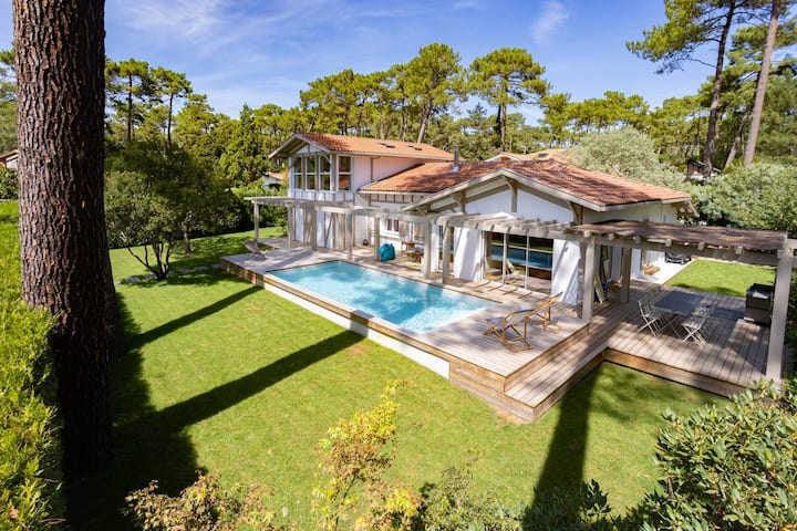 Magnificent Villa In Hossegor With Heated Pool - Soorts-Hossegor