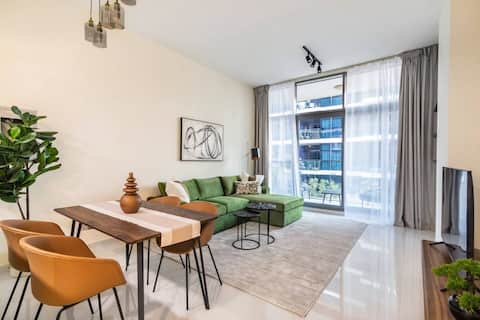 Top Airbnb: 1 BR Apartment at Loreto in Al Hebiah Third
