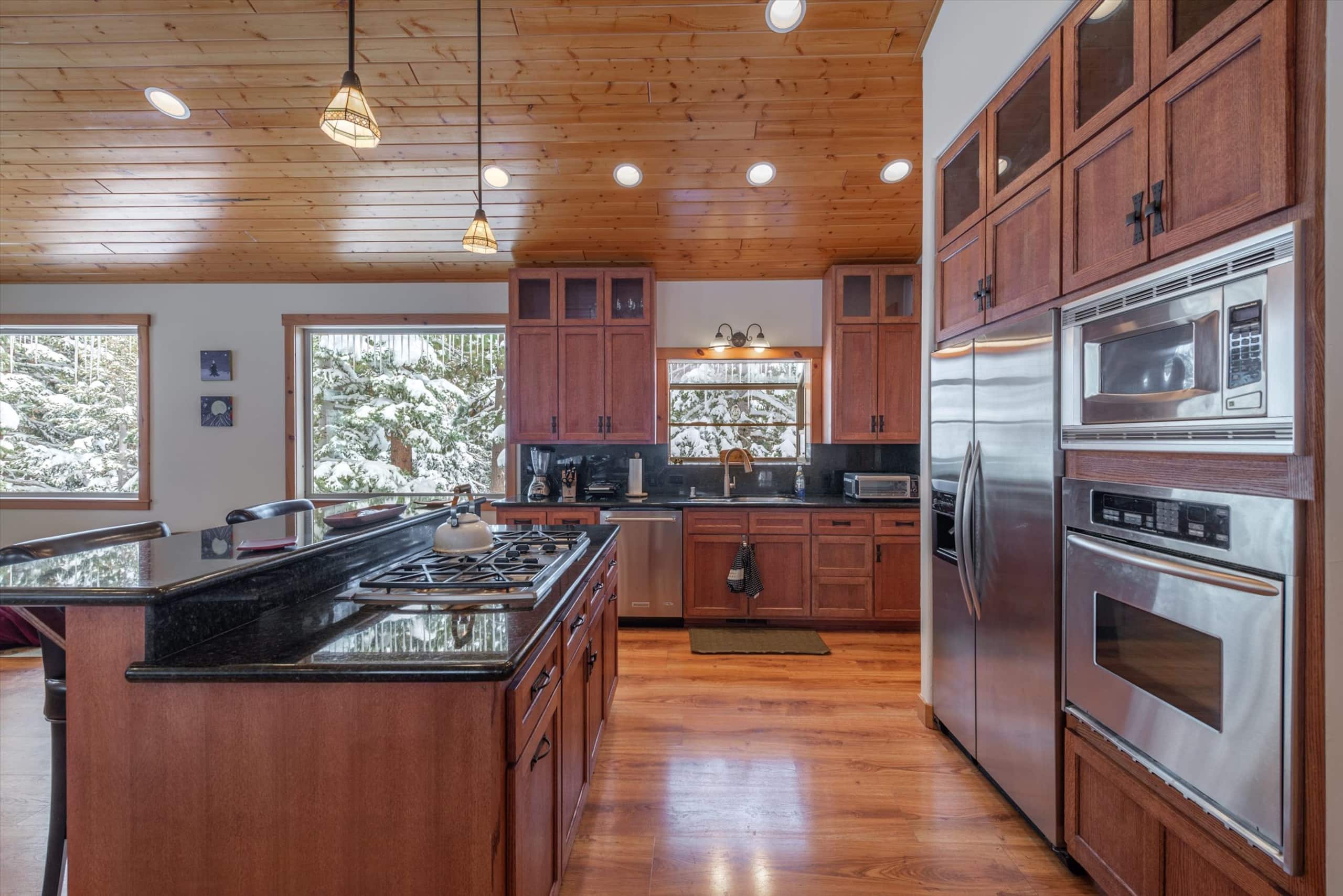 Lake Views, 3 Decks & Woodstove in Tahoe City - Photo 4