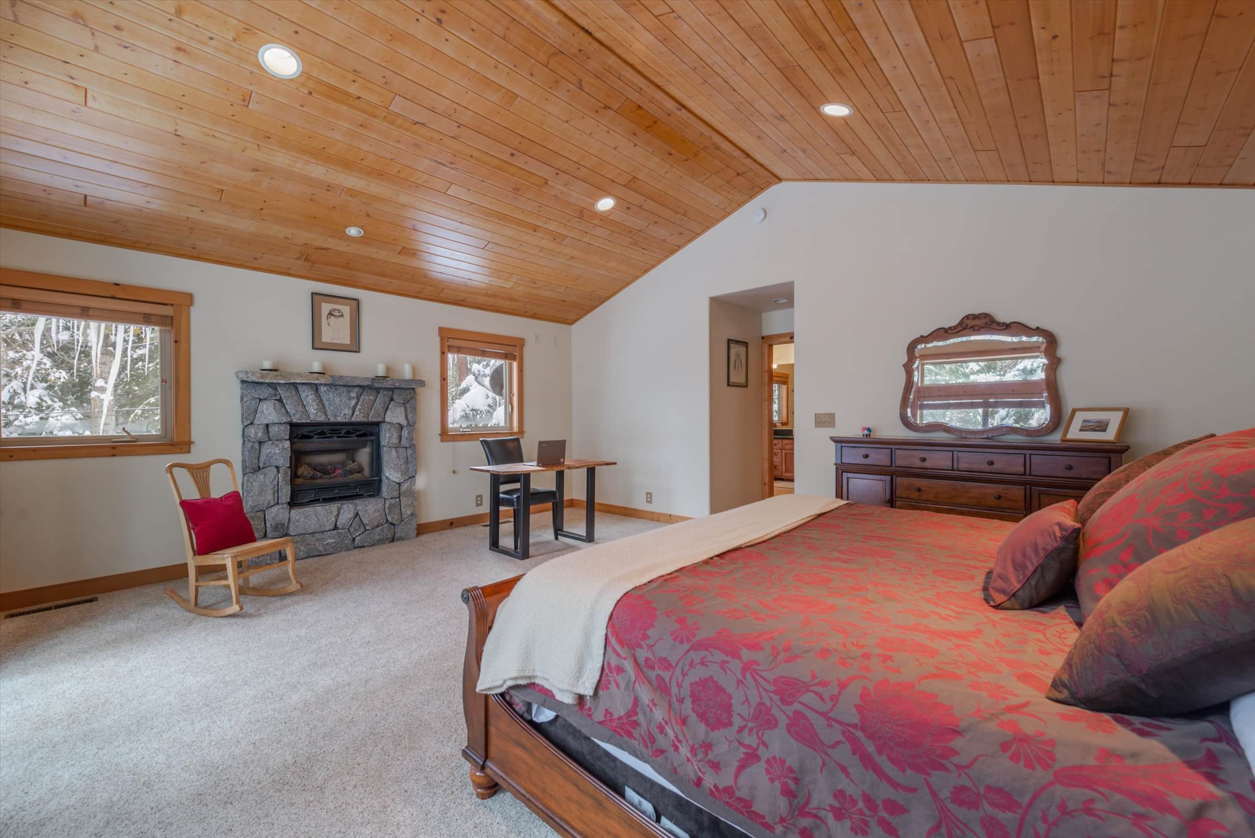 Lake Views, 3 Decks & Woodstove in Tahoe City - Photo 5
