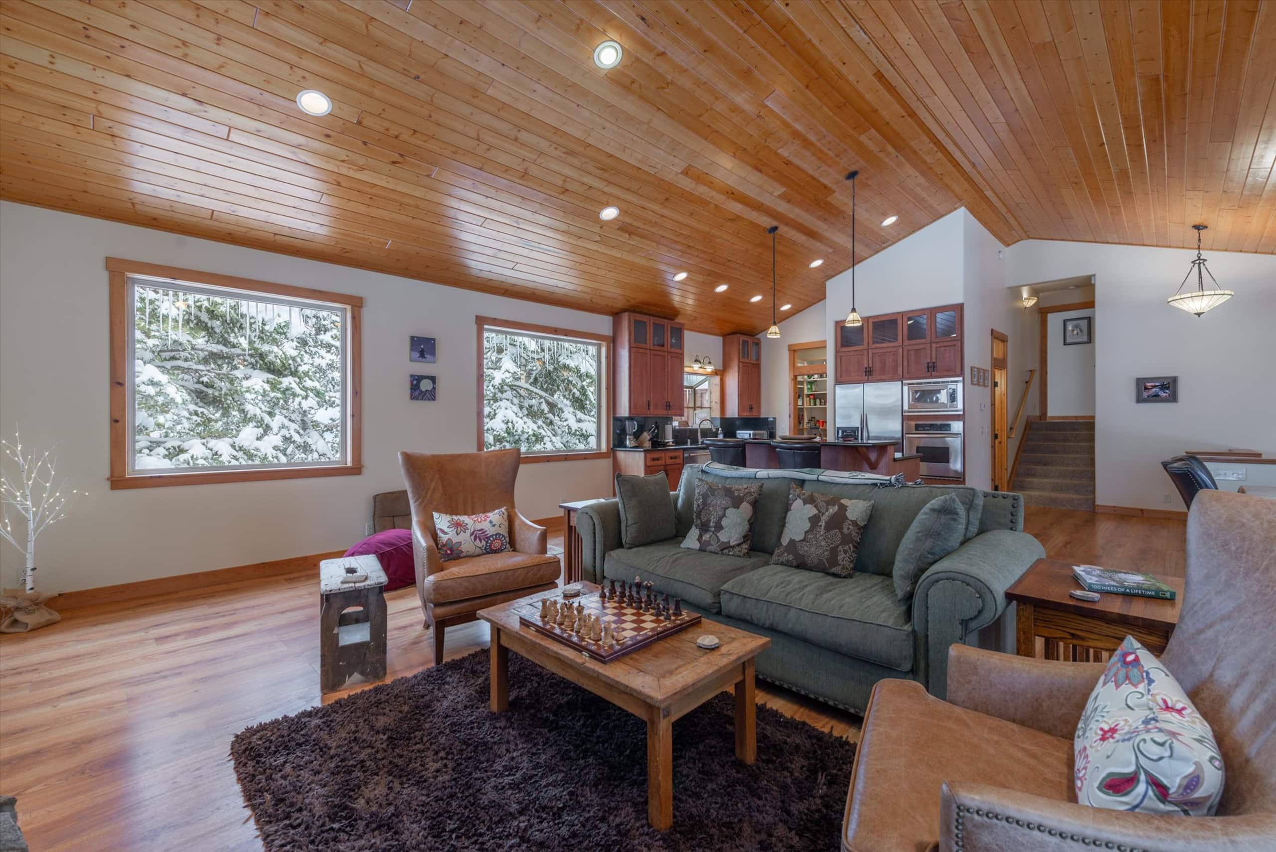 Lake Views, 3 Decks & Woodstove in Tahoe City - Photo 3