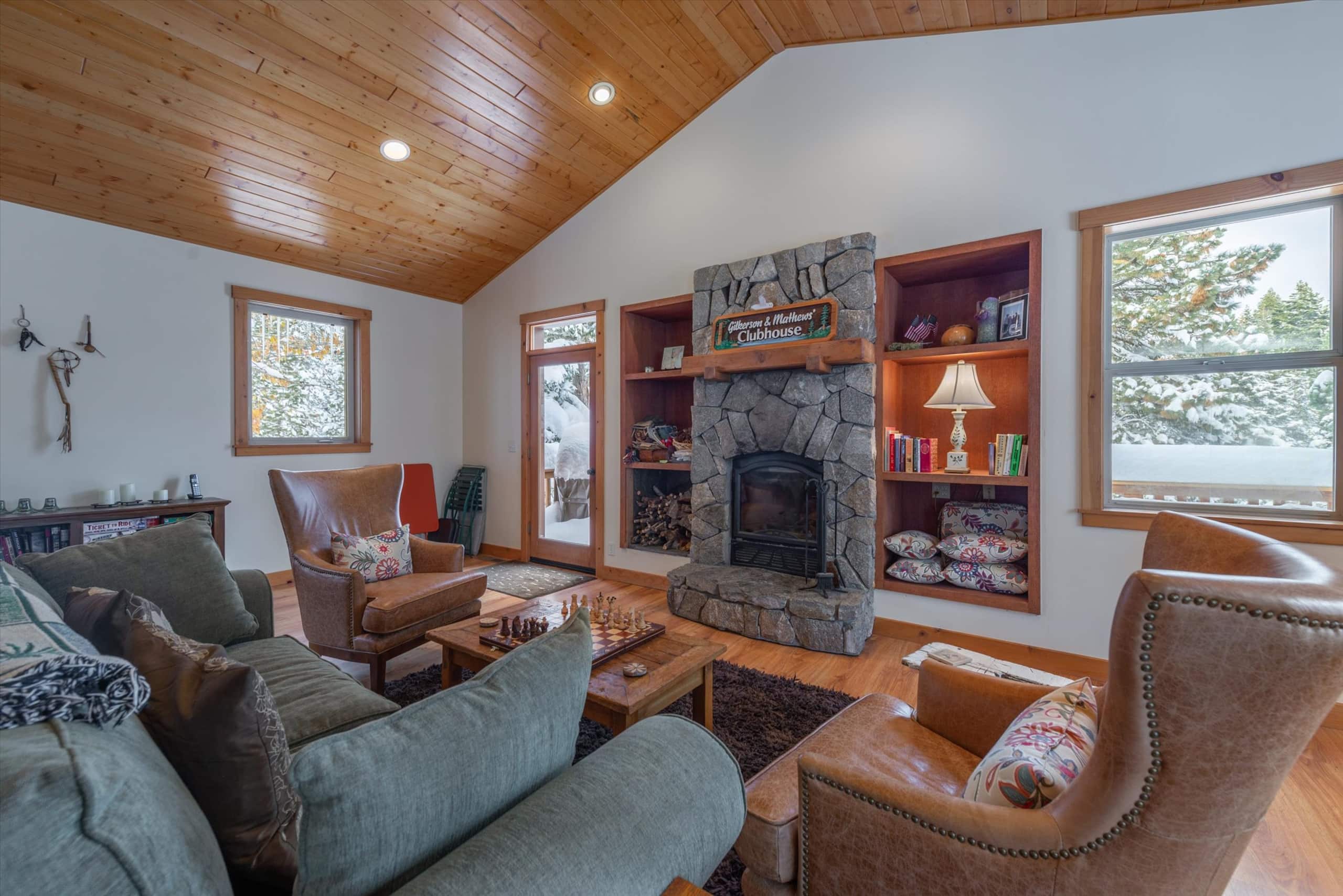 Lake Views, 3 Decks & Woodstove in Tahoe City - Photo 7