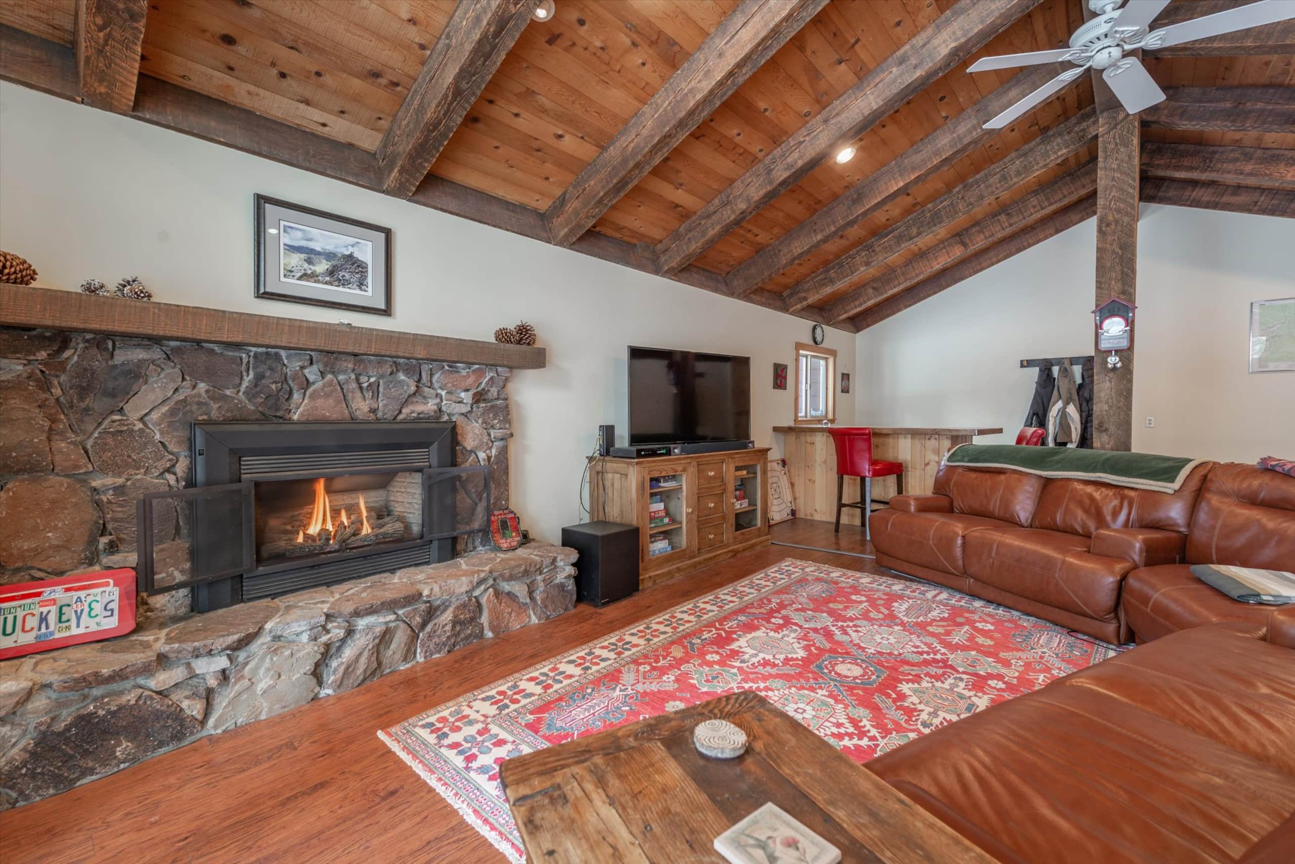 Lake Views, 3 Decks & Woodstove in Tahoe City - Photo 8