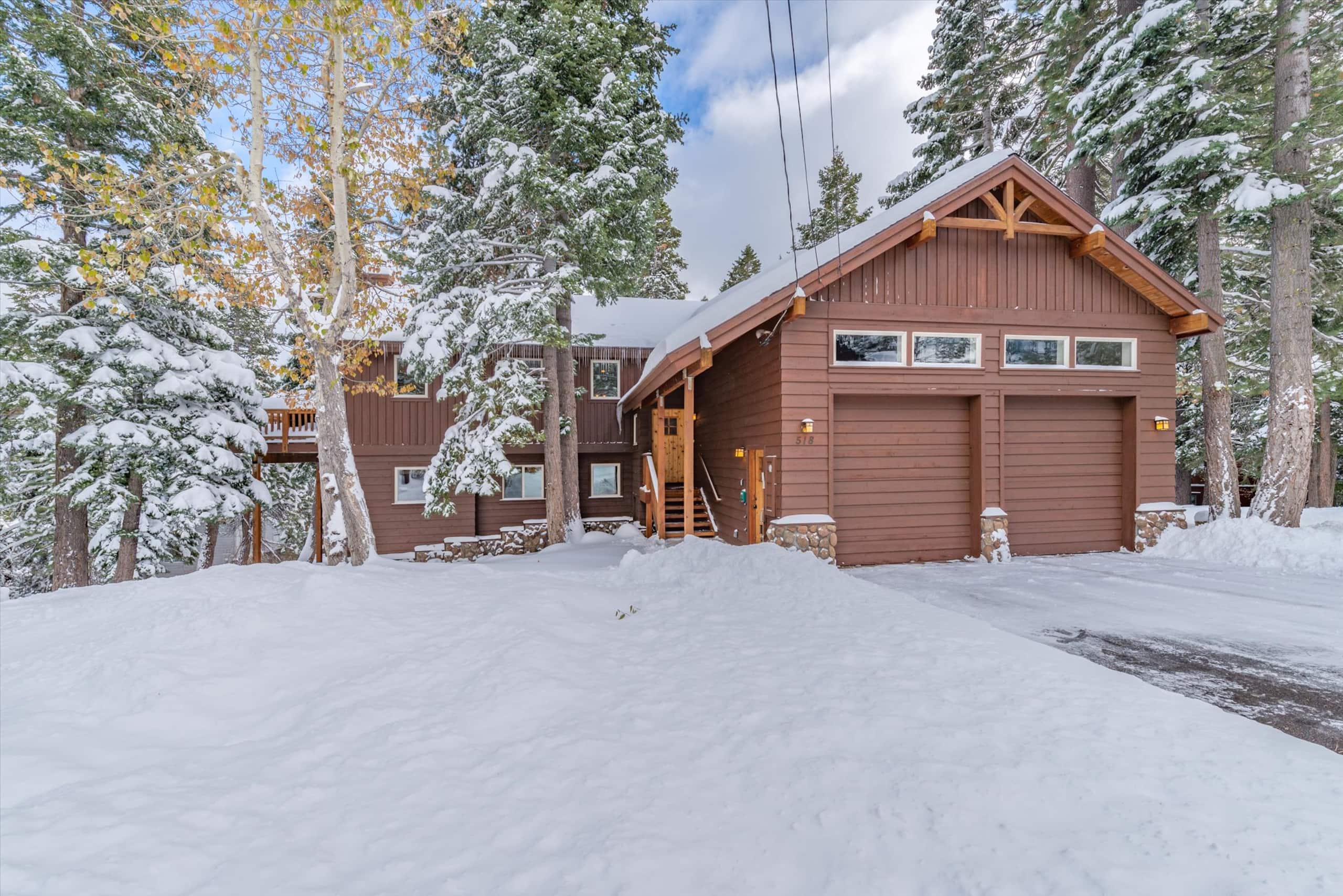 Lake Views, 3 Decks & Woodstove in Tahoe City - Photo 11