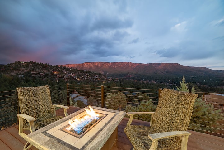 Large Custom Mountain Home W Breathtaking Views! - Pine, AZ