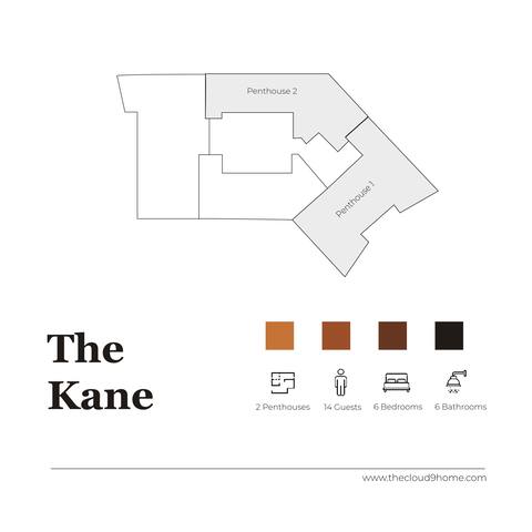 River West 3BR Penthouse Duo: Skyline Comfort gallery image 5