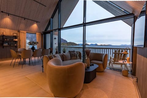 Fishermans cabin in Lofoten - fantastic sea view