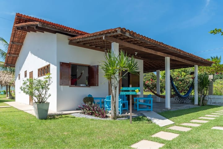 Casa 2 quartos, com ar condicionado