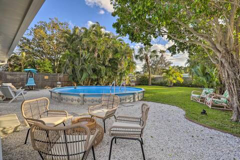 Reddington Beach Oasis w/ Pool, Walk to Ocean!