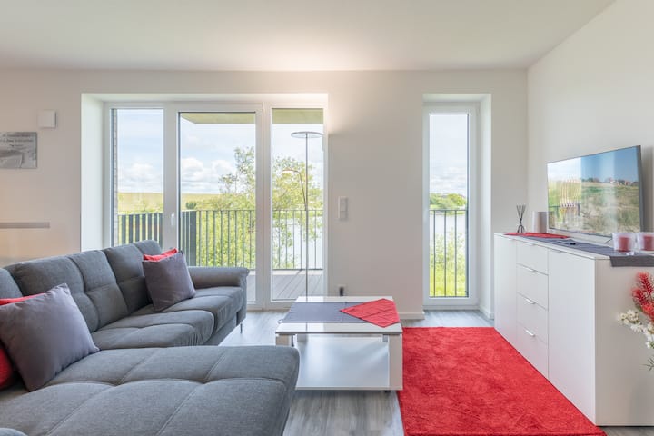 Apartmenthaus Norderhafen Auszeit Am Deich - Nordstrand