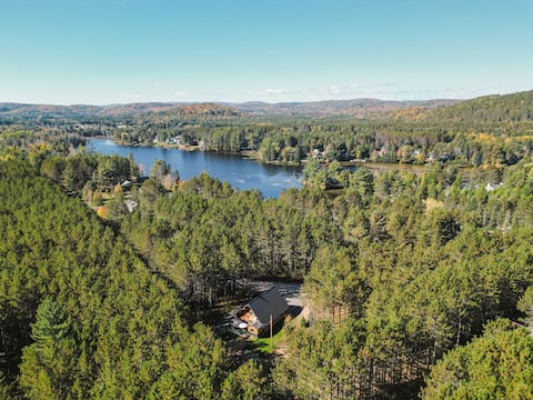 Bois rond,spa,lac,volleyball,et+