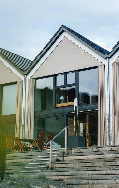 Mosel Chalets, near Cochem, Vineyards, Sauna