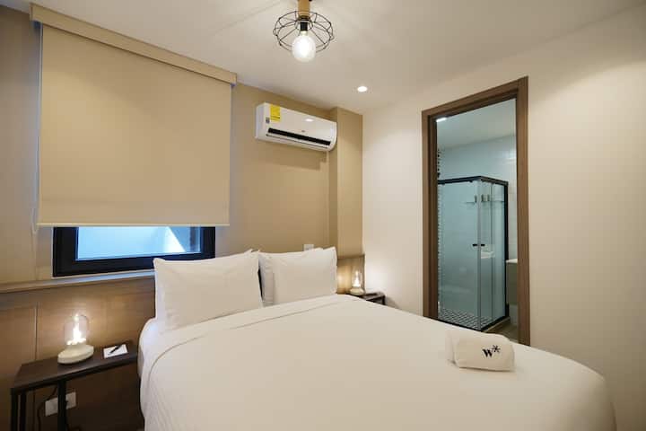 Chumba kizuri chenye kiyoyozi