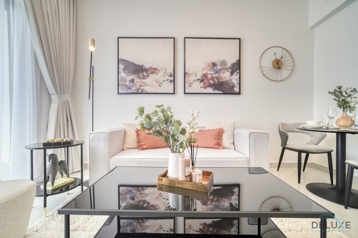 Popular Airbnb listing: Spectacular 1BR at Binghatti Avenue Al Jaddaf in Al Jadaf